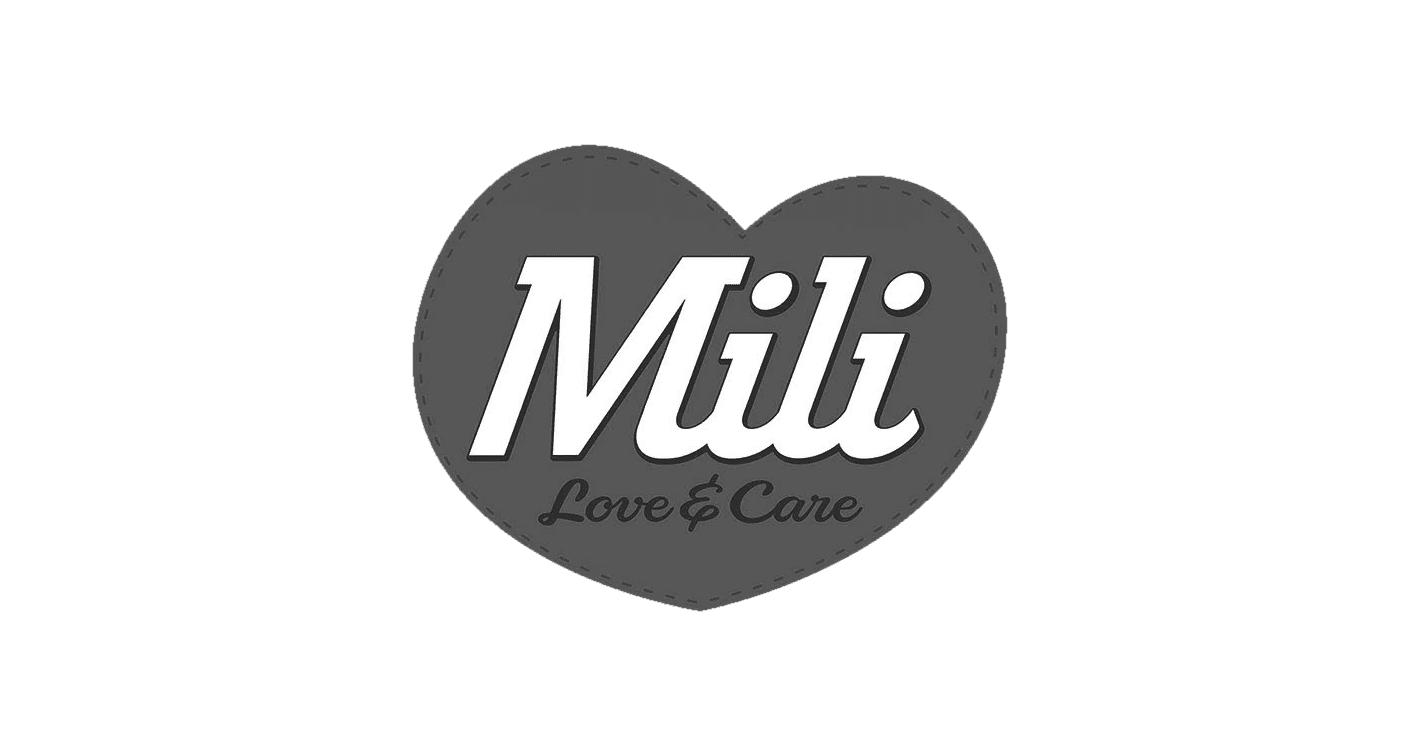 logotipo mili love e care