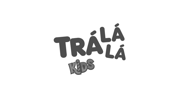 logotipo trá lá lá